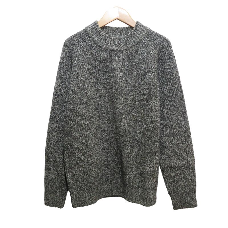 DELUXE CLOTHING D3116 MOCKNECK SWEATER GRAY Size 40 ǥå åͥå ˥å ...