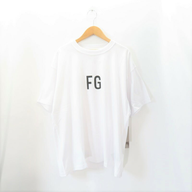 FEAR OF GOD 6TH COLLECTION S/S FG TEE Size-S WHITE C000-1013CTJ フィアオブゴッド Tシャツ ロゴ 大名店【中古】
