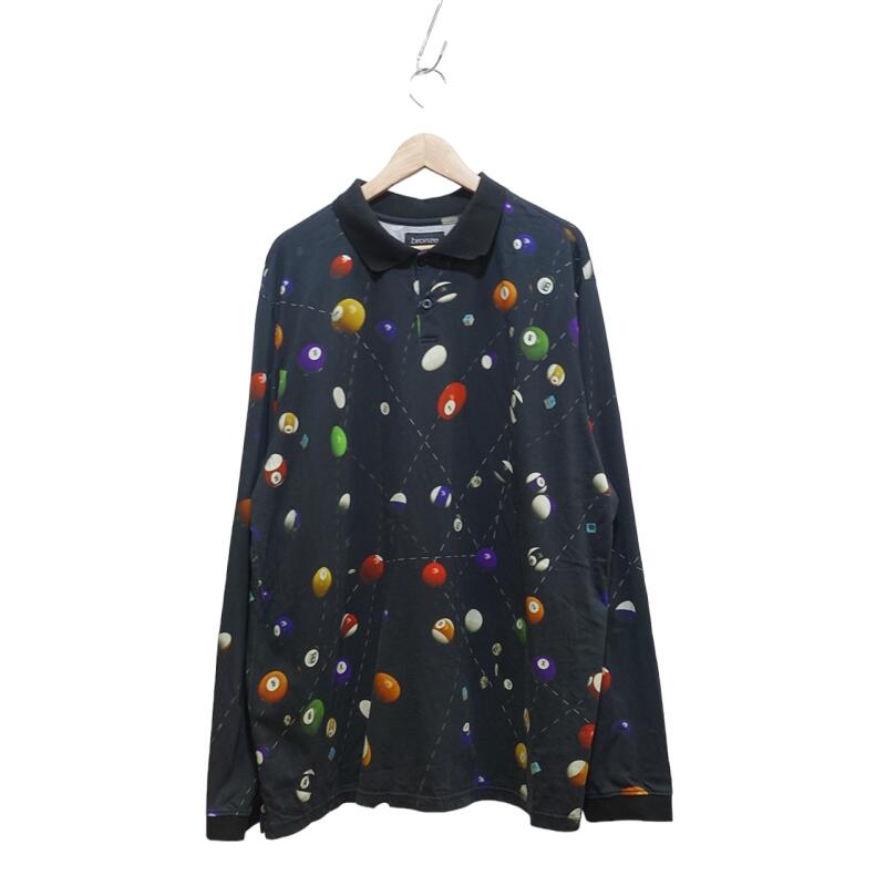 Rakuten - BRONZE 56K BILLIARDS L/S POLO Size-XXL ブロンズ ビリヤード ポロシャツ ロンT スケート 大名店【中古】