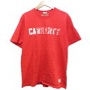 CARHARTT WIP FRAGMENT S/S COLLEGE TEE RED SIZE M J[n[g tOg JbW S TVc bh 喼XyÁz