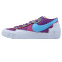 NIKE 21aw BLAZER LOW SACAI KAWS PURPLE DUSK DM7901-500 SIZE29.0cm iCL TJC JEY u[U[ [ Xj[J[ 喼XyÁz