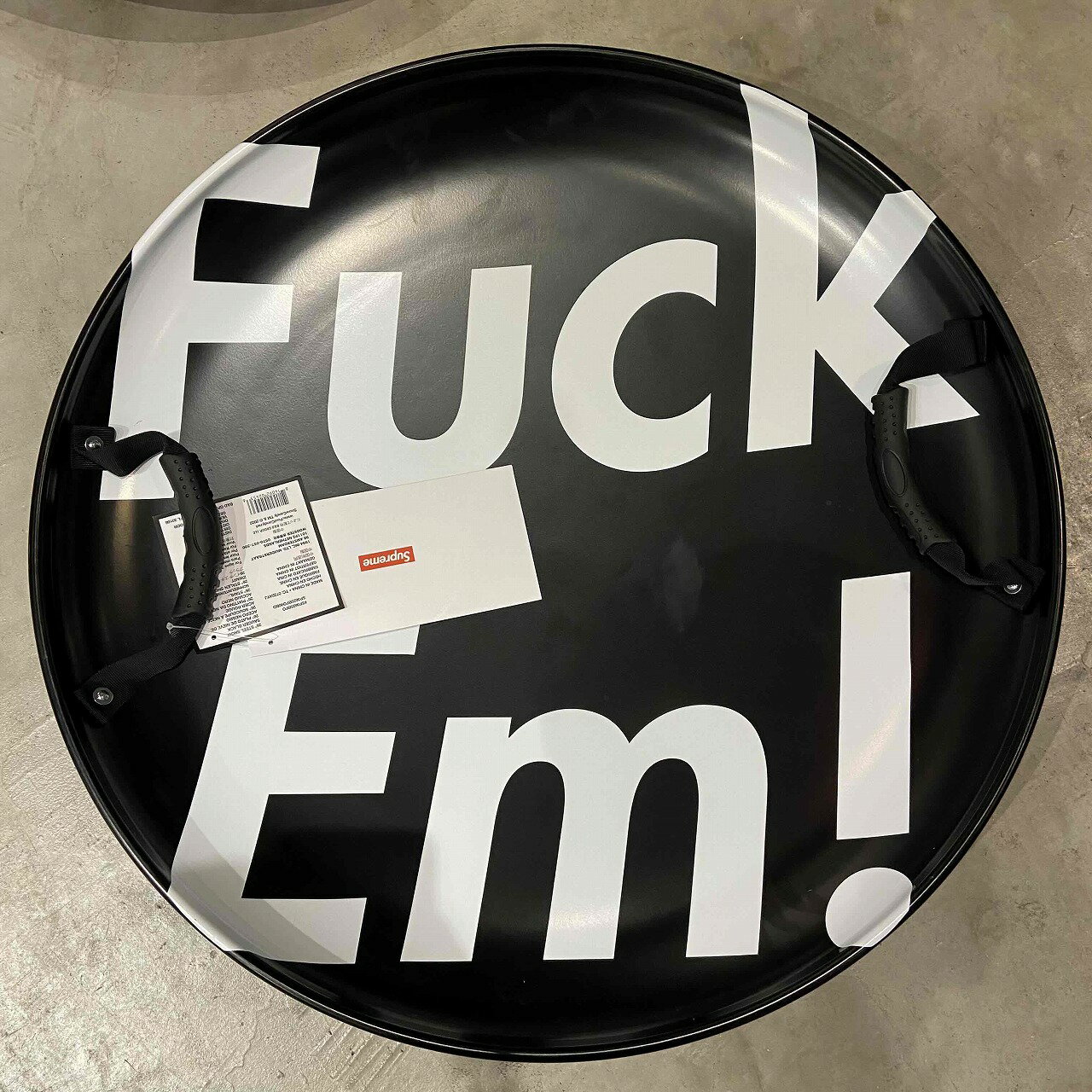 Supreme 22aw Paricon Sled "Black" シュプリーム パリコン スレッド ソリ 心斎橋店【中古】
