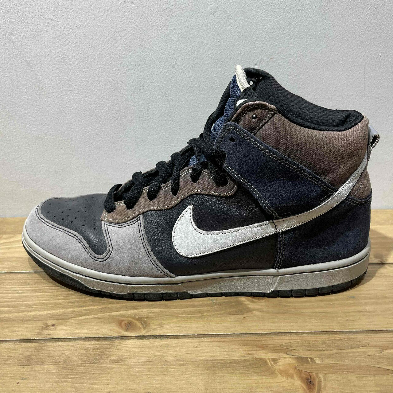 乐天商城 - NIKE SB 2008 DUNK HIGH UNFUTURAS 28.0cm 305050-015 ナイキエスビー ダンクハイ フューチュラ 心斎橋店【中古】