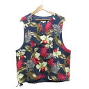 ENGINEERED GARMENTS Cover Vest Hawaiian Floral Size-M エンジニアードガーメンツ ベスト フローラル 花 ハ...