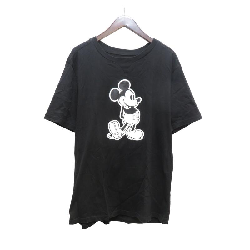 The Soloist TAKAHIRO MIYASHITA 20ss Mickey Mouse Crew Neck S/S Tee 0031bSS20 SIZE 54 ザ ソロイスト タカヒロミヤシタ ミッキー Tシャツ ブラック 大名店【中古】