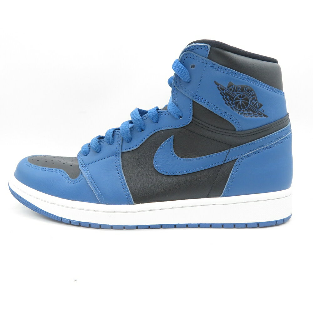 Nike Air Jordan 1 Retro High OG Dark Marina Blue 555088-404 Size-27.0cm ナイキ エアジョーダン ハイ レトロ ダークマリーナブルー スニーカー 大名店【中古】