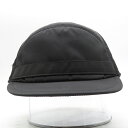 PRADA NYLON JET CAP SIZE L BLACK プラダ ナイロン ジェット キャップ 帽子 ブラック 大名店【中古】