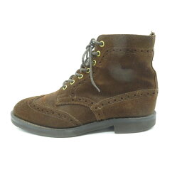 TRICKERS M2508 SUEDE BOOTS Size-25.5 トリッカーズ スエード ブーツ シューズ 大名店【中古】