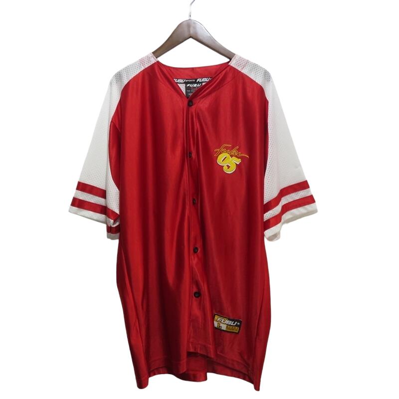 乐天商城 - FUBU VINTAGE 90s GAME SHIRT Size- L フブ ヴィンテージ ゲームシャツ ベースボール 大名店【中古】