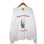 WACKO MARIA 21ss ONLY LOVERS LEFT ALIVE SWEAT WHITE SIZE L ワコマリア オンリー・ラヴァーズ・レフト・アライヴ スウェット クルーネック ホワイト 大名店【中古】