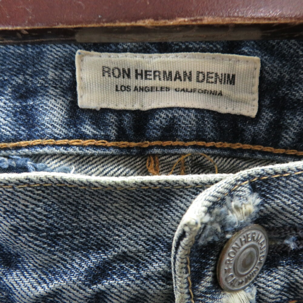 RON HERMAN DAMAGE CRASH DENIM PANT Size-31 ロンハーマン デニム ダメージ パンツ 大名店【中古】 3