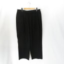 WEWILL PAJAMA TROUSERS BLACK Size 3 W-012-6009 ウィーウィル トラウザー パジャマ パンツ ブラック 大名店【中古】