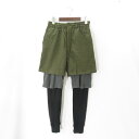 GOMME HOMME LAYERED SHORTS Size-1 HV-P85-144 C[h V[c V[g pc 喼XyÁz