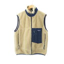 PATAGONIA 01aw CLASSIC RETRO X VEST Size-M 23044 パタゴニア クラシックレトロエックス ベスト ボアフリース 大名店【中古】