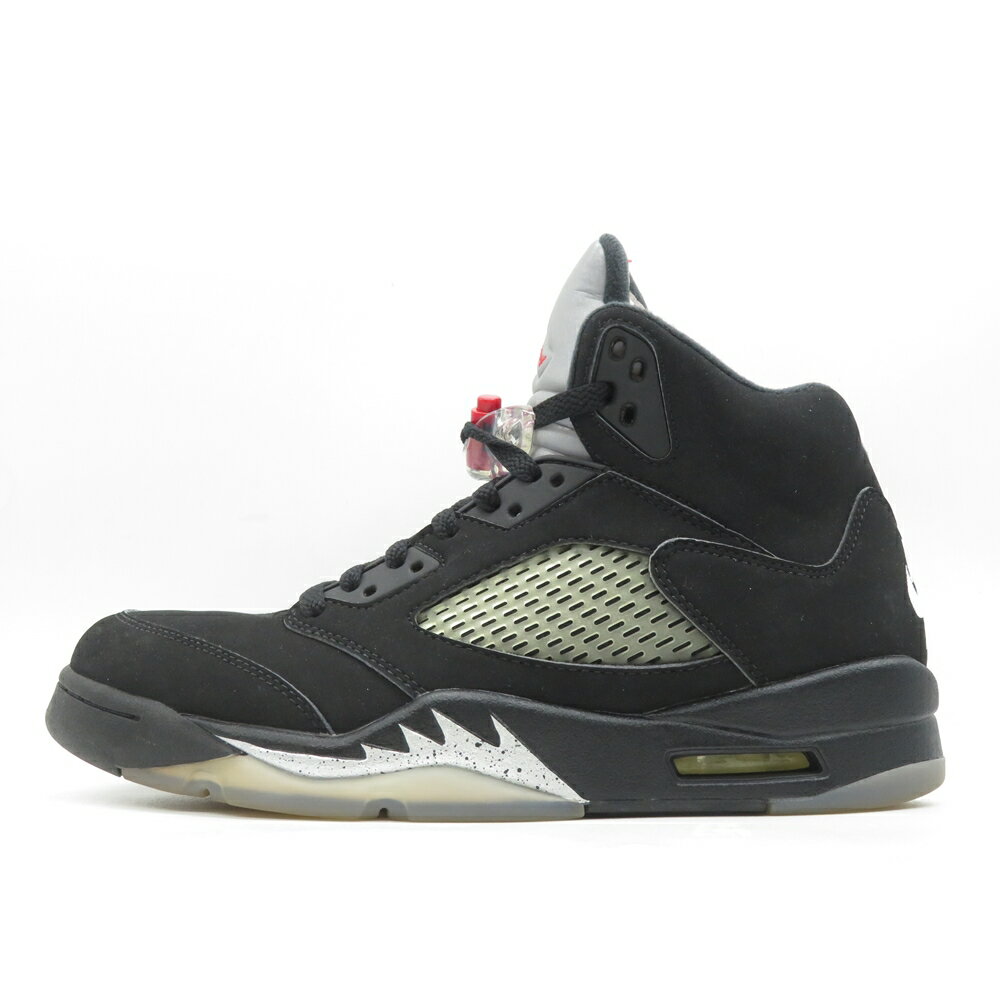 NIKE AIR JORDAN5 RETRO OG BLACK METTALIC Size-27 845035-003 ナイキ エアジョーダン ブラックメタリック スニーカー 大名店【中古】