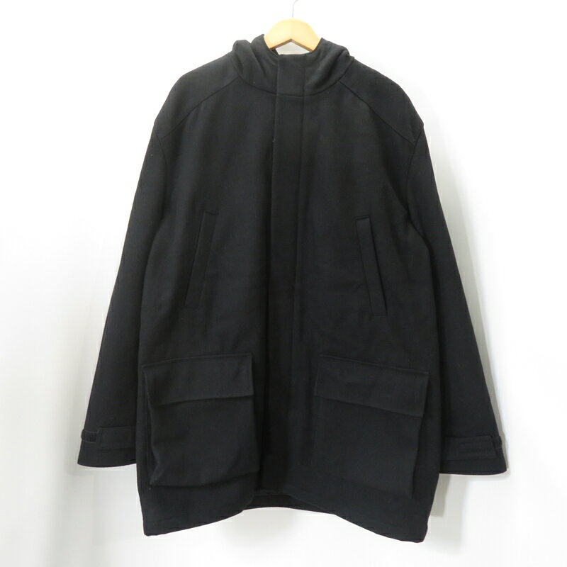 J.CREW 00s WOOL MELTON HOODED JACKET SIZE L ジェイクルー