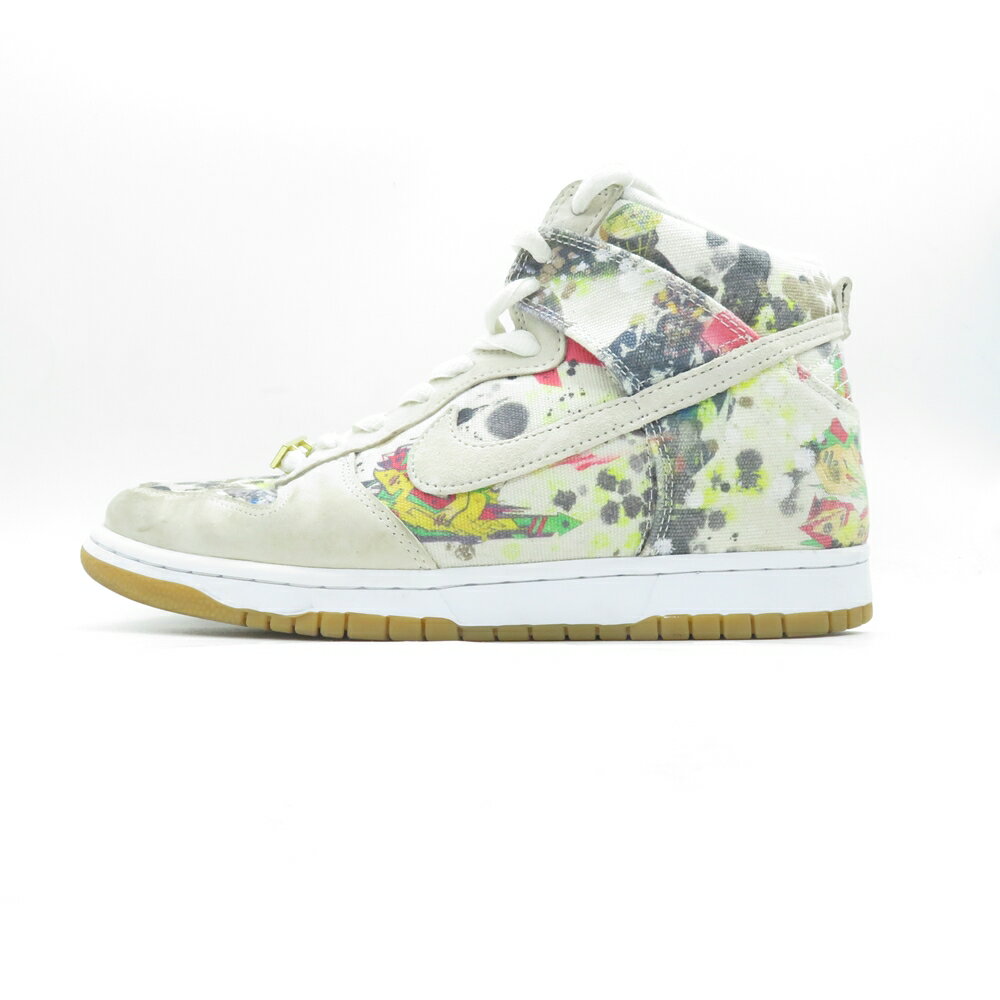 Supreme 2023 NIKE SB DUNK HIGH OG QS Rammellzee Size-26.5 FD8779-100 シュプリーム ナイキ ダンク ハイ ラメルジー スニーカー 大名店【中古】