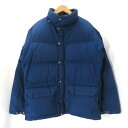 THE NORTH FACE 70s DOWN JACKET NAVY VINTAGE SIZE M ザ ノースフェイス ダウン ジャケット 茶タグ ネイビー ヴィンテージ 大名店【中古】