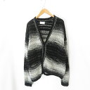 BASICKS (CHRISTIAN DADA) Shadow Stripe Cardigan S0-0804 Size-M xCVbNX NX`__ Vh[XgCv J[fBK ubN 喼XyÁz