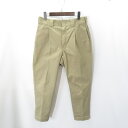 COOTIE 21ss Dickies T/C 1 Tuck Trouser Size-S N[eB[ fBbL[Y ^bN gEU[ pc 喼XyÁz