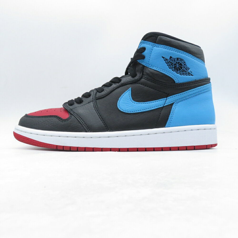 NIKE 2020 WMNS AIR JORDAN 1 HIGH OG Size-27 CD04161-046 ナイキ エアジョーダン ハイカット ノースカロライナ シカゴ スニーカー 大名店【中古】