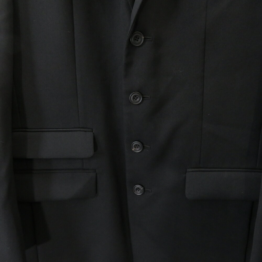 ATO LONG JK WITH SATIN COLLAR AM22C-J02 SIZE 44 アトウ ロング サテン テーラード ジャケット 大名店【中古】