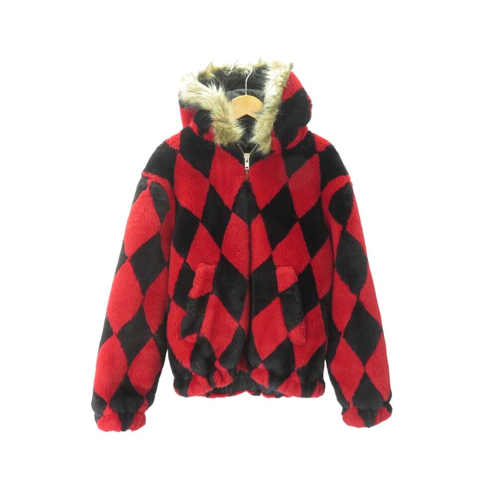 Supreme 18aw Diamond Faux Fur Jacket Size-S シュプリーム ダイヤモンド フォックスファー ジャケット 大名店