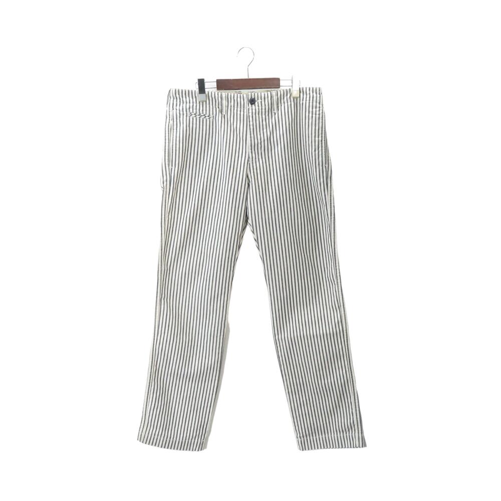 BACK CHANNEL 15ss CHINO PANTS STRIPE Size-L バックチャンネル チノ パンツ ストライプ 大名店【中古】