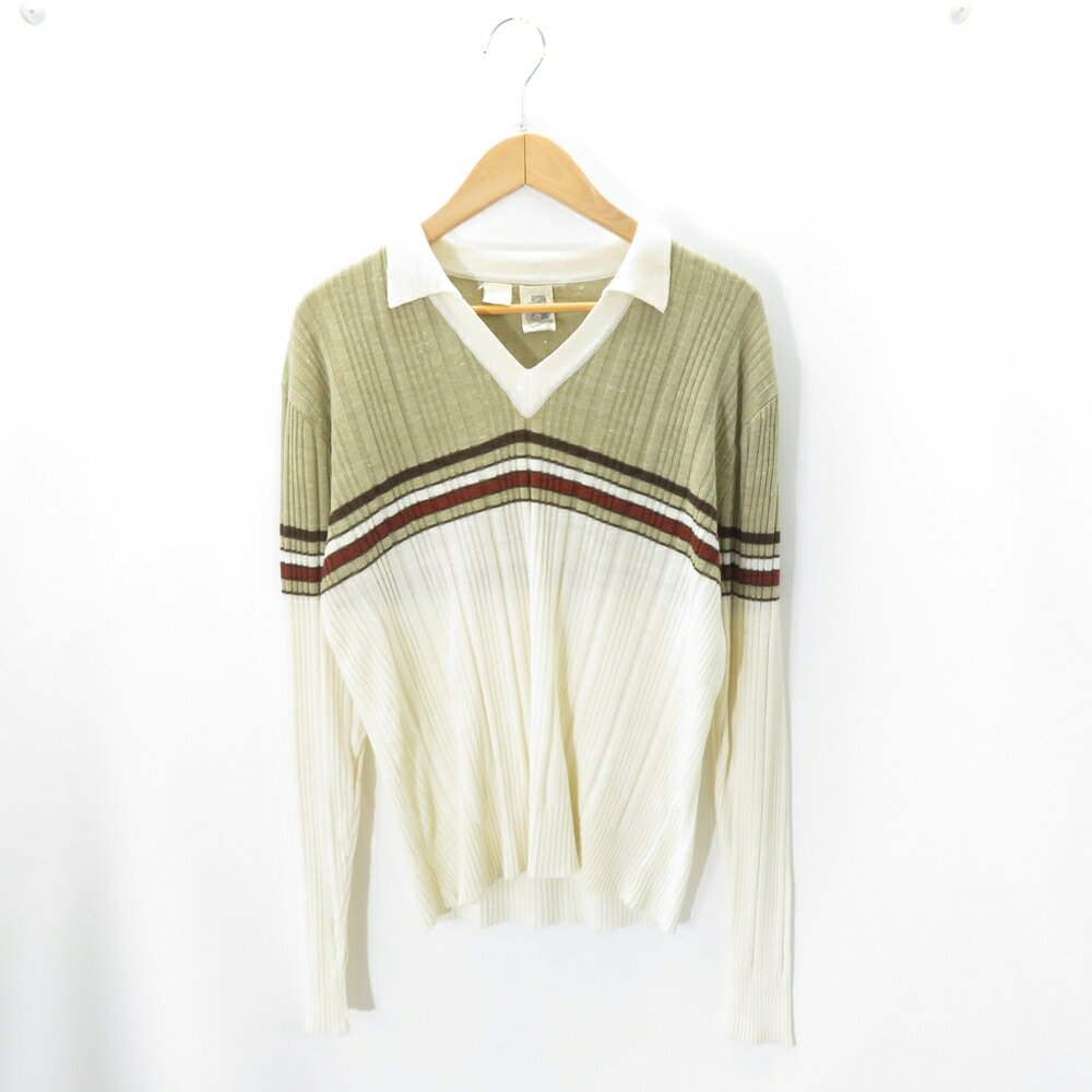 VINTAGE 70s KENNINGTON L/S KNIT POLO ヴィンテージ ケニントン ニット ポロ 大名店