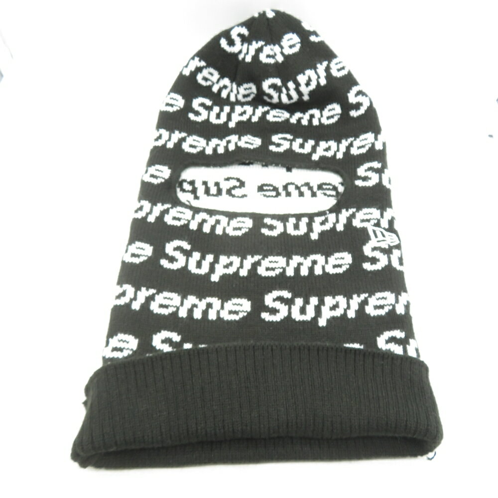 Supreme 23aw New Era Repeat Balaclava シュプリーム ニューエラ バラクバラ ニット帽 目出し帽 大名店【中古】