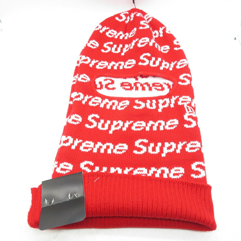 Supreme 23aw New Era Repeat Balaclava シュプリーム ニューエラ バラクバラ ニット帽 目出し帽 大名店【中古】