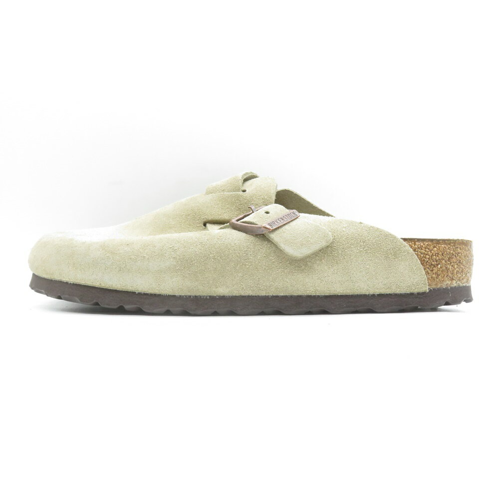 BIRKENSTOCK BOSTON BS TAUPE Size-41 ビルケンシュトック ボストン トープ ソフト レギュラー サンダル 大名店【中古】