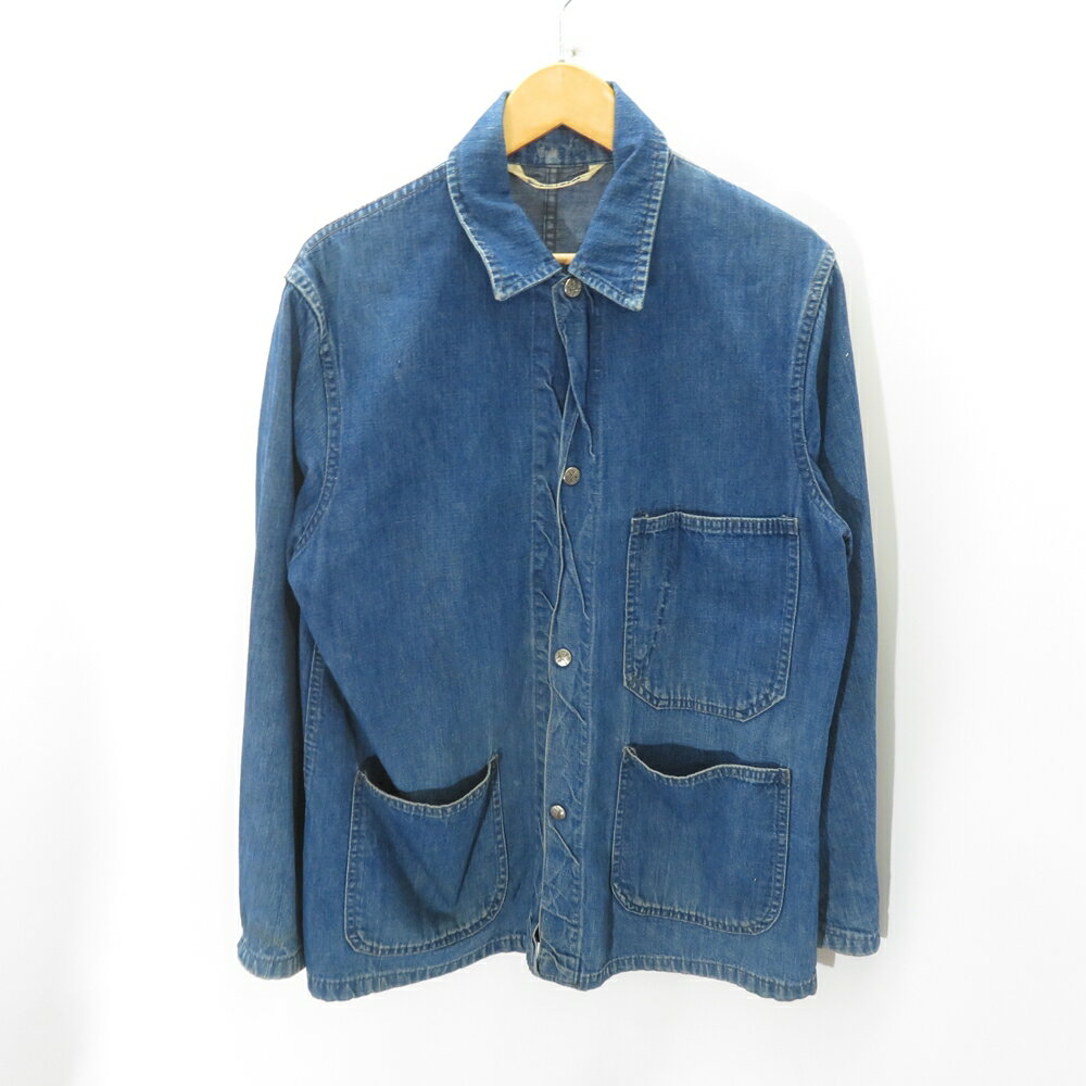 VINTAGE 60s DUBBLEWEARE DENIM COVERALL ヴィンテージ デニム カバーオール ジャケット 大名店【中古】