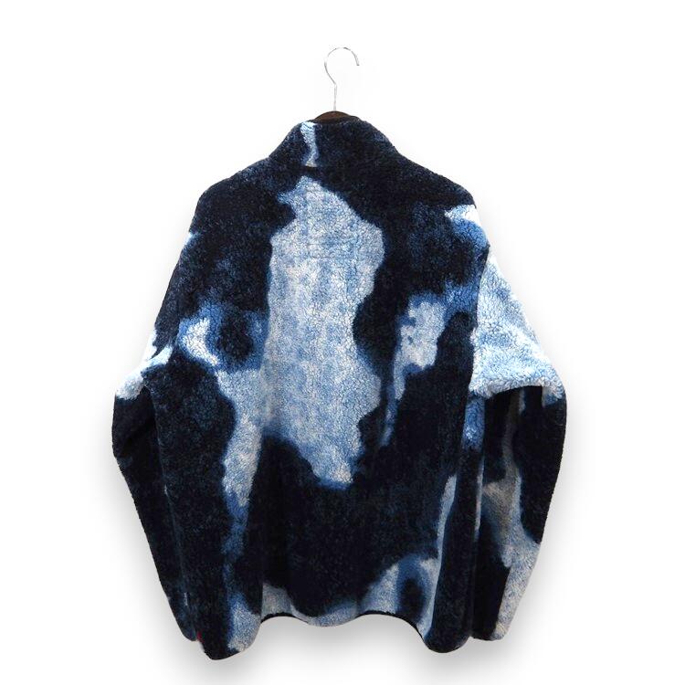 Supreme×THE NORTH FACE 21aw Bleached Fleece Jacket Size-XL BW15022W シュプリーム ノースフェイス ブリーチ フリース ジャケット 大名店【中古】