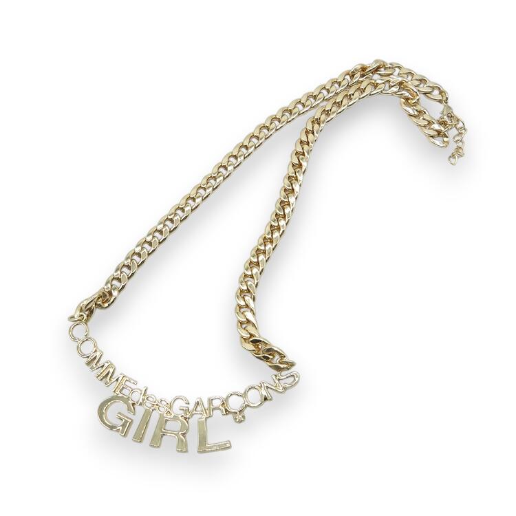 COMME des GARCONS GIRL CHAIN NECKLACE コムデギャルソン ガール チェーン ネックレス 大名店【中古】のサムネイル