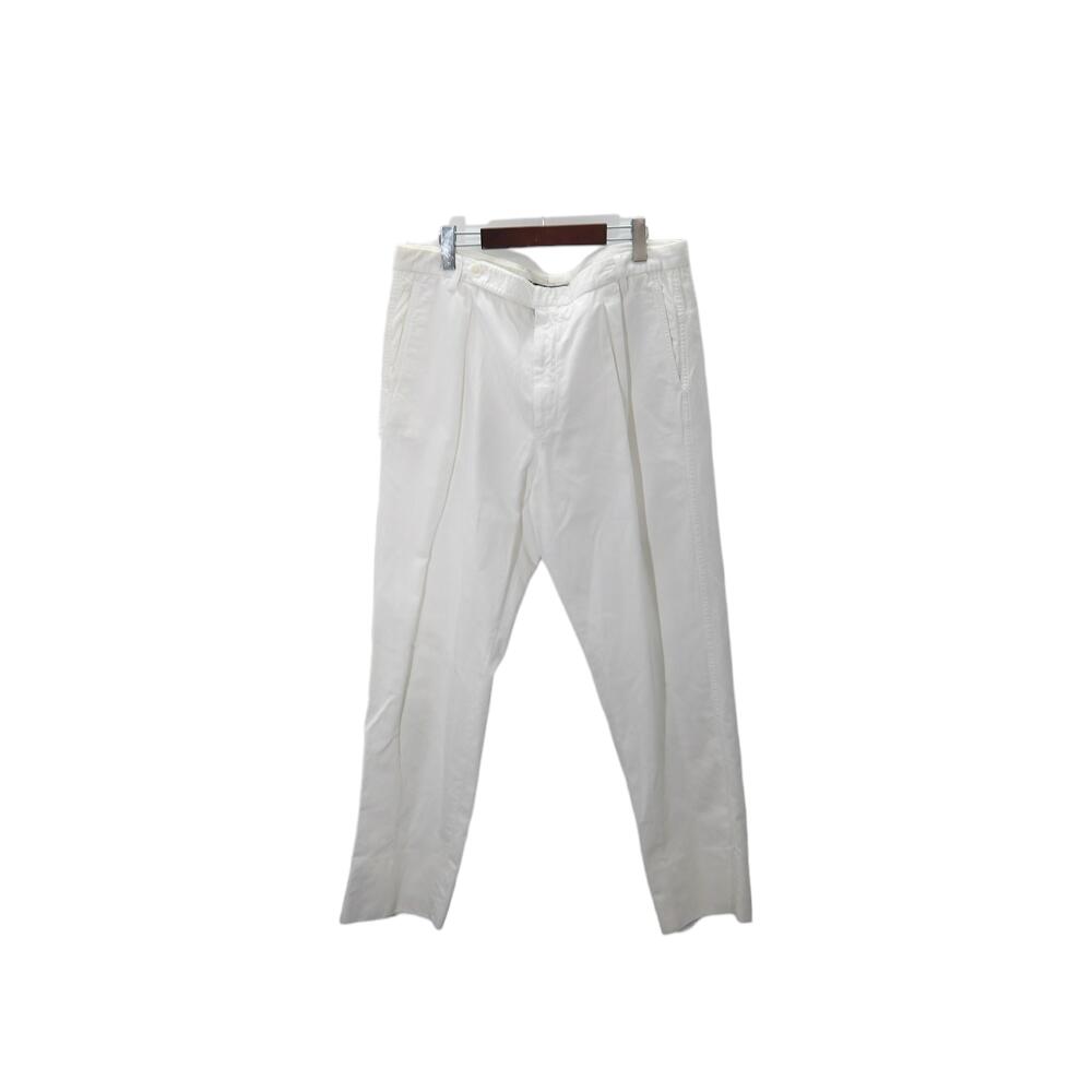 Ermenegildo Zegna COTTON TUCK PANT WHITE ˥ åȥ å ѥ ̾Źš