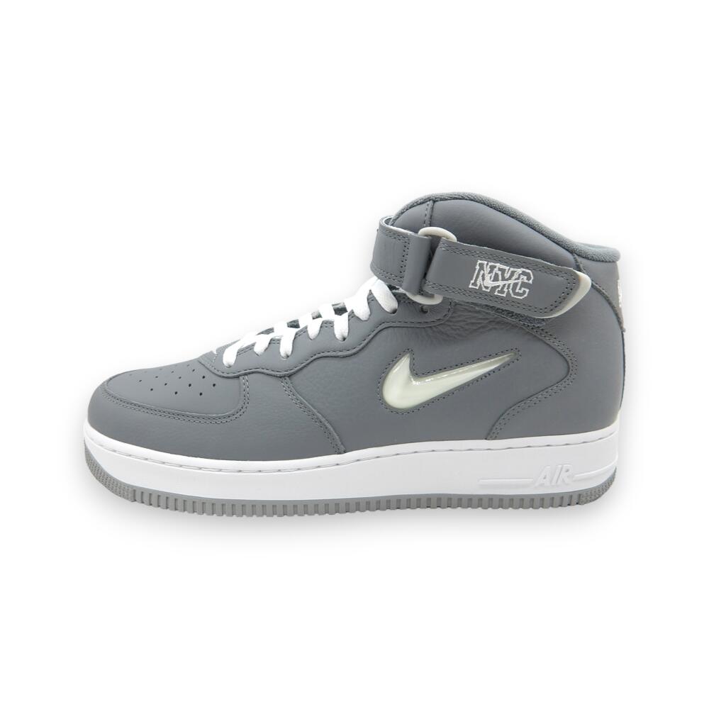 NIKE 2021 AIR FORCE1 MID QS NYC COOL GREY サイズ29.0cm DH5622-001 ナイキ エアフォース1ミッド スニーカー 大名店【中古】