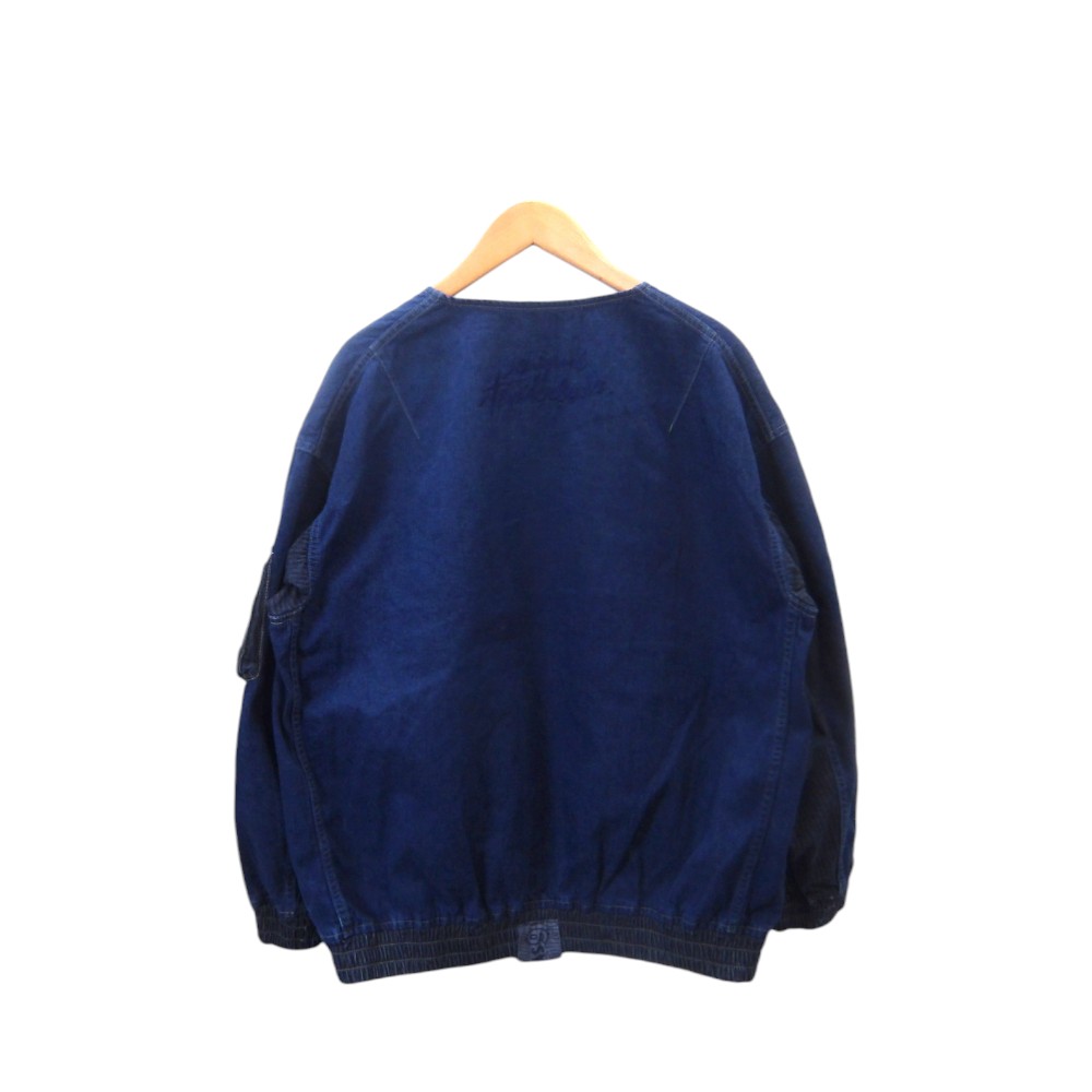TENDERLOIN 23ss DENIM MA-1 DABO INDIGO サイズM テンダーロイン デニム エムエーワン ダボ フライトジャケット 大名店【中古】