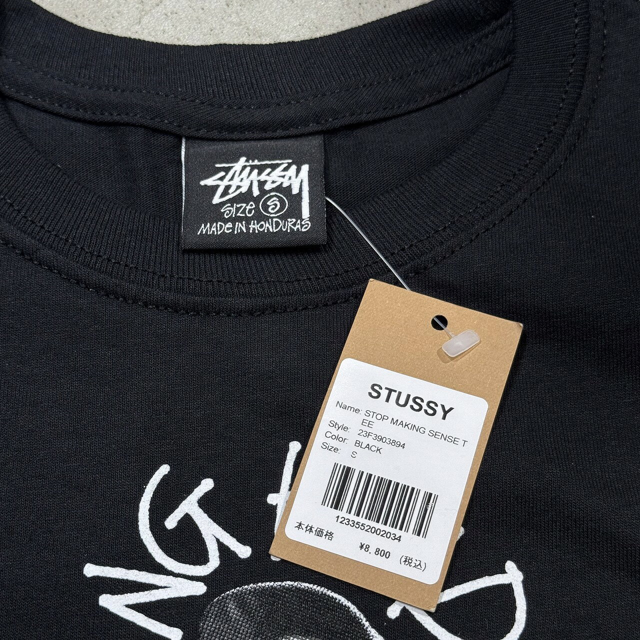 STUSSY x TALKING HEADS 23aw STOP MAKING SENSE TEE 
