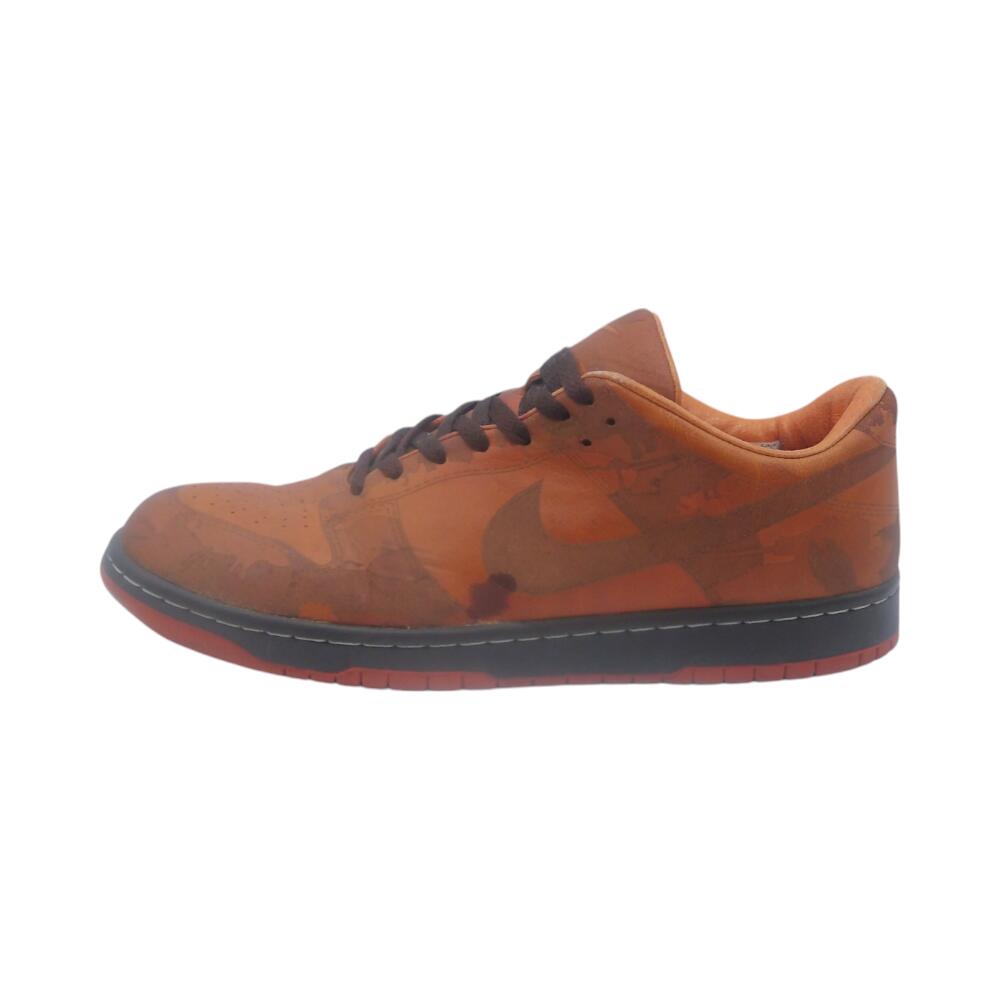 NIKE 2005 DUNK LOW 1 PIECE BAROQUE BROWN/HOOP ORANGE 30.0cm 311611-821 Ȣ̵ ʥ...