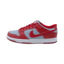 NIKE 1999 DUNK LOW VARSITY RED/MIDUM GREY サイズ27.0cm 630358-061 箱有 ナイキ 1999 ダンク ロー バーシティ レッド ミディアム グレー スニーカー 大名店【中古】