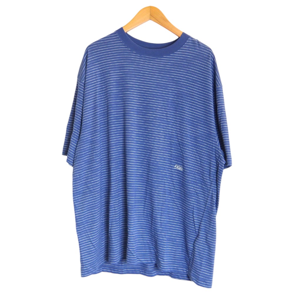 Rakuten - nanamica OOAL KODENSHI STRIPE TEE BLUE サイズL ナナミカ オーオーエーエル コーデンシ ストライプ Tシャツ 大名店【中古】