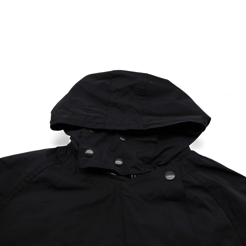 YOKE 23aw MILITARY JUMP SUIT BLACK サイズ2 YK23FW0532AO ヨーク ミリタリー ジャンプ スーツ ツナギ オールインワン 大名店【中古】