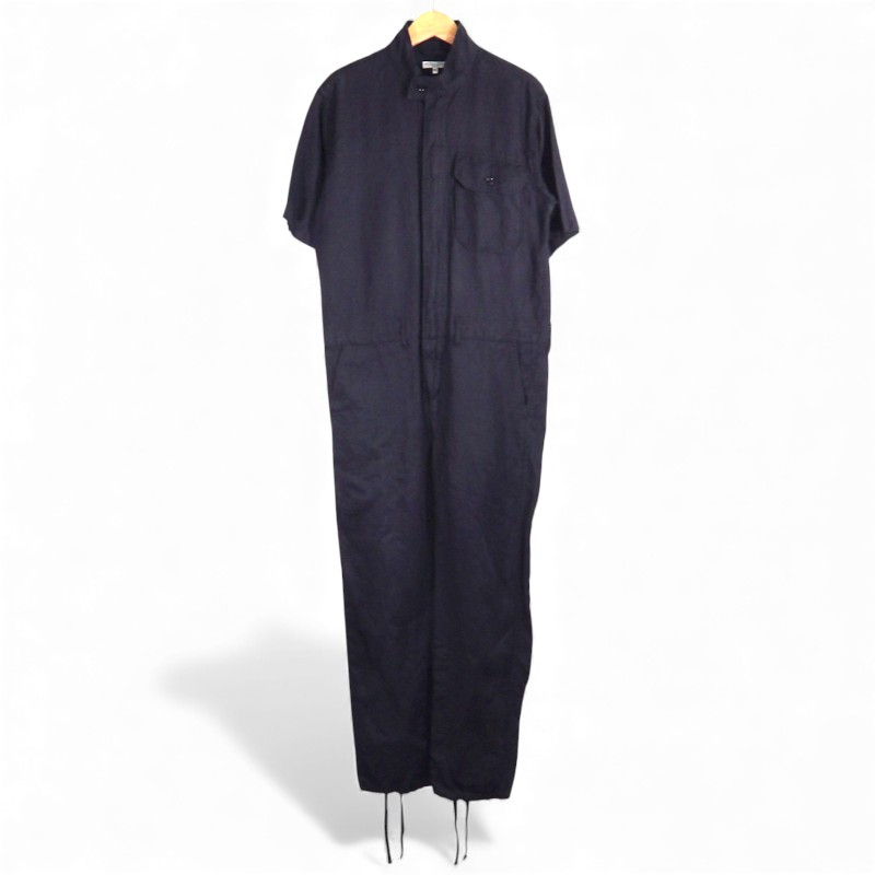 ENGINEERED GARMENTS RACING SUIT S/S NAVY サイズXS エンジニアドガーメンツ レーシング スーツ ショ..