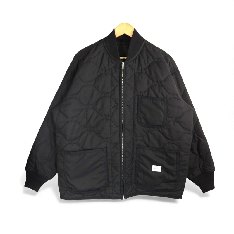 BEDWIN QUILTED LINNER JACKET BLACK サイズ2 ベドウィン キルテッド ライナー ジャケット アウター ジップ 大名店【中古】