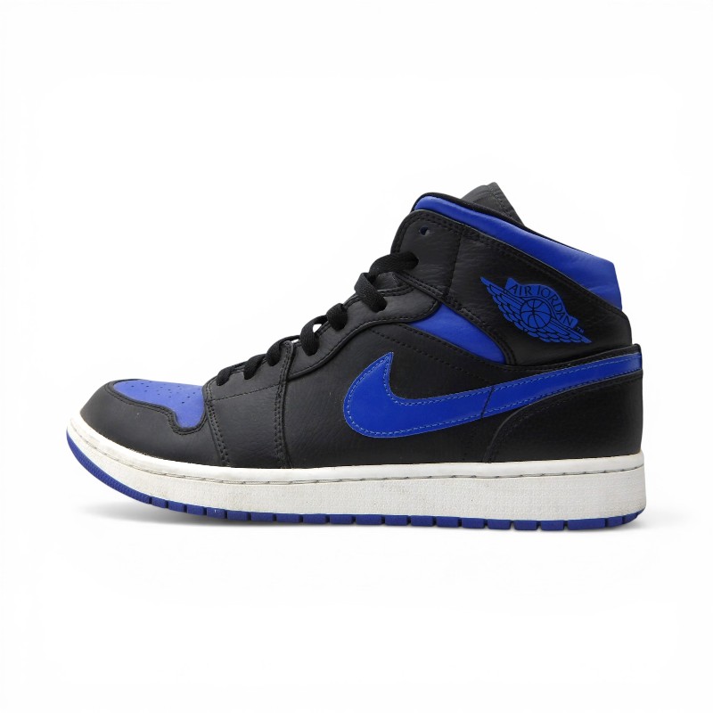 Rakuten - NIKE 2020 AIR JORDAN 1 MID ROYAL サイズ29.0cm 554724-068 箱無し ナイキ エアジョーダン1 ミッド ロイヤル スニーカー 大名店【中古】