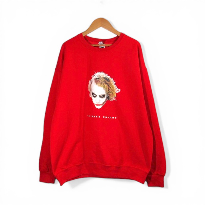 乐天商城 - WACKO MARIA 25aw THE DARK KNIGHT TRILOGY CREW NECK SWEAT SHIRT TYPE-2 RED サイズXL ワコマリア ザダークナイト トリロジー クルーネック スウェット ライプ2 大名店【中古】