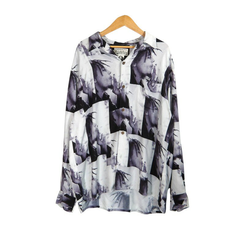 乐天商城 - WACKO MARIA 22aw BOB MARLEY L/S HAWAIIAN サイズXL ワコマリア ボブマーリー ロングスリーブ ハワイアン シャツ トップス 大名店【中古】