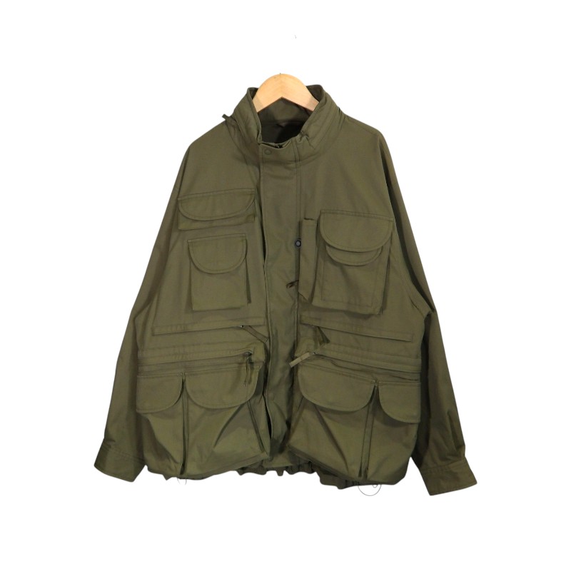 乐天商城 - DAIWA PIER39 TECH PERFECT FISHING JACKET OLIVE サイズL BJ-25021W ダイワピアサーティーナイン テック パーフェクト フィッシング ジャケット アウター 大名店【中古】
