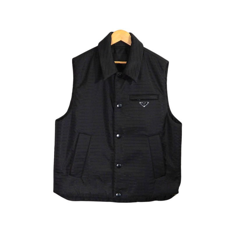 PRADA SPORT ナイロン ベスト ブラック 50 PRADA SPORT(プラダスポーツ) ナイロンダウンベスト 50(Lサイズ程度